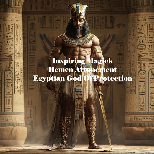 Hemen Attunement Egyptian God Of Protection And Strength