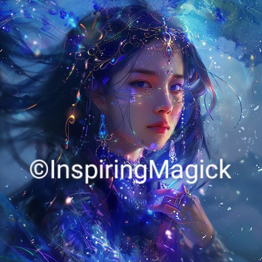 Female Astral Djinn Spirit Companion | Best Fit Conjuring