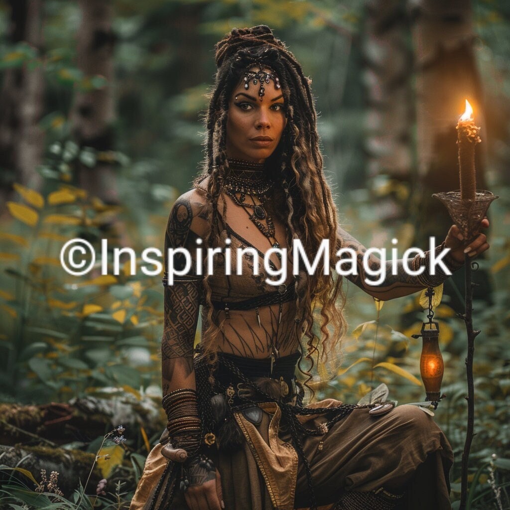 Master Level Female Wood Elf Spirit Companion | Digital PDF Report