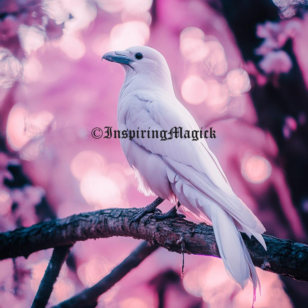 White Raven Spirit Companion | Best Fit Conjuring