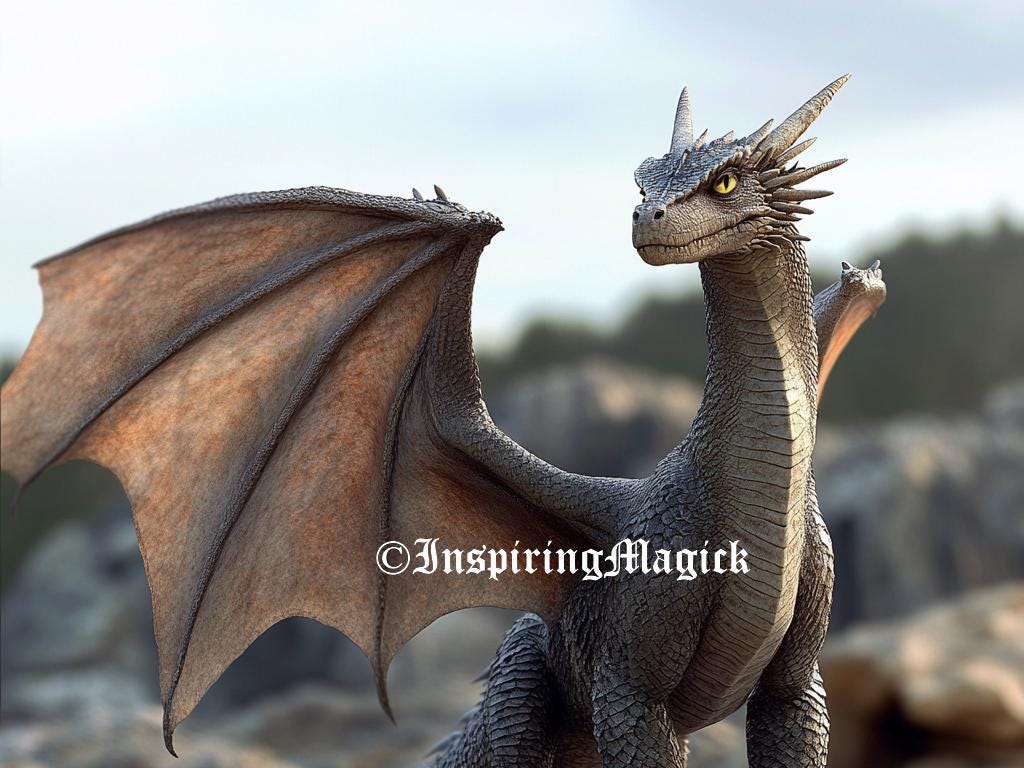 Celestine Dragon Spirit Companion | Best Fit Conjuring