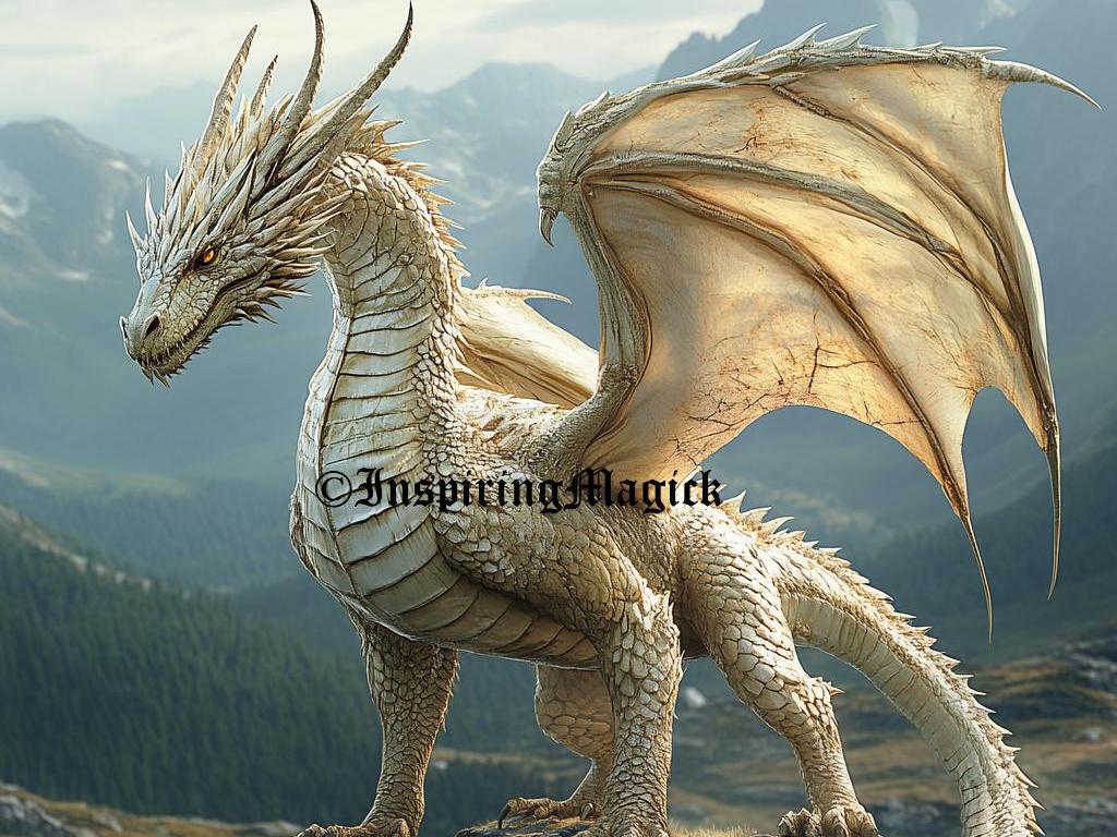 Crystal Frost Dragon Spirit Companion Conjuring Remote Binding