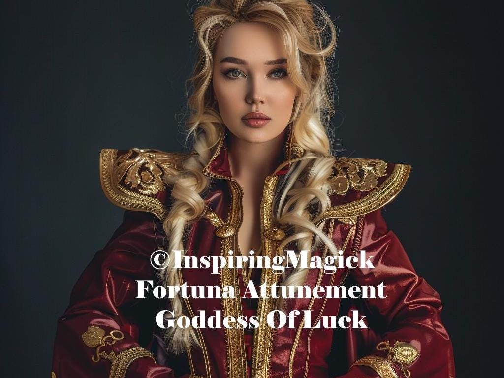 Fortuna Attunement: Goddess of Luck and Abundance | PDF Guide