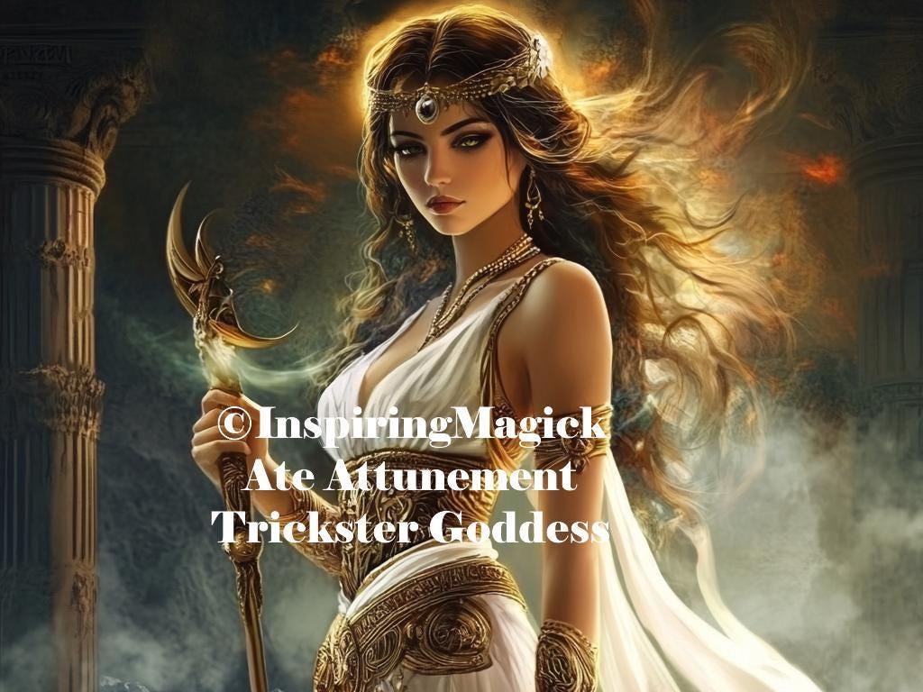 Ate Attunement | Greek Goddess of Delusion and Awakening