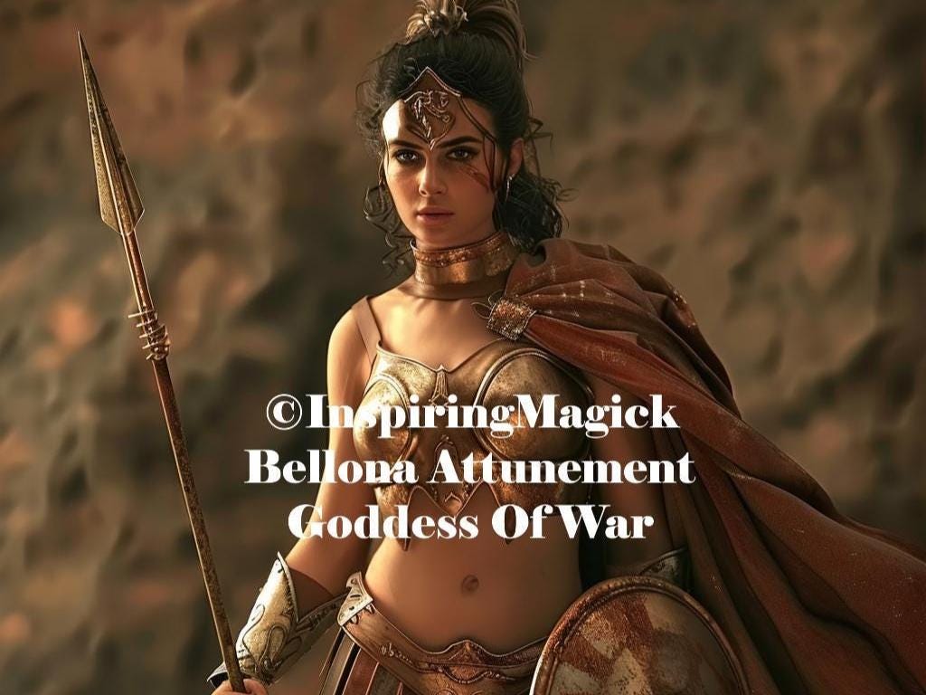 Bellona Attunement | Roman Goddess of War and Battle