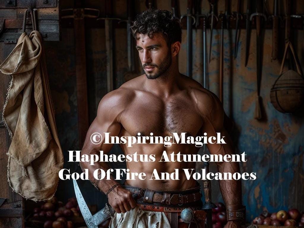 Hephaestus Attunement The Greek God of Fire And Creativity