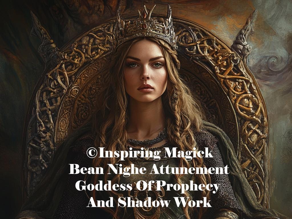 Bean Nighe Attunement | Celtic Folklore, Foresight and Transitions