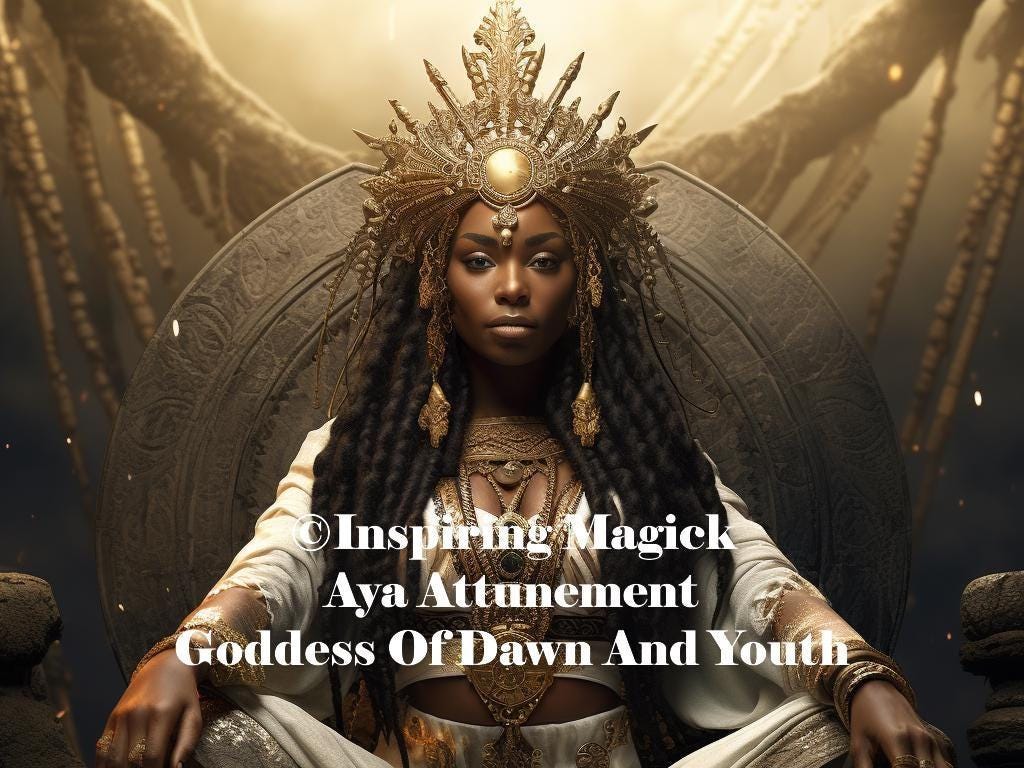 Aya Attunement | Goddess of Dawn and Renewal