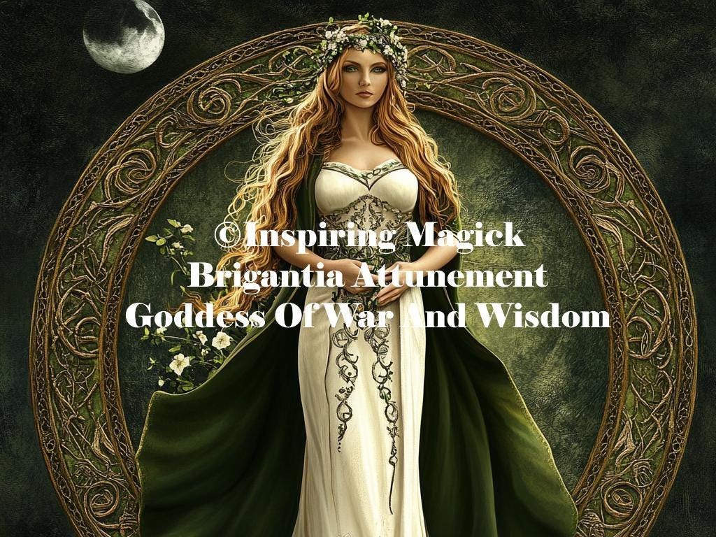 Brigantia Attunement | Celtic Goddess of Sovereignty and Protection