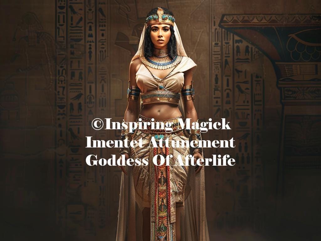 Imentet Attunement | Egyptian Goddess of the West and Rebirth