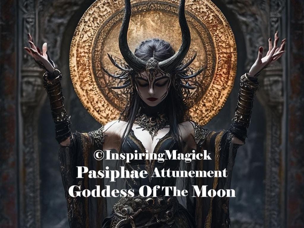 Pasiphaë Attunement | Greek Goddess of Sorcery and Witchcraft