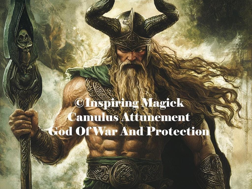 Camulus Attunement | Celtic God of War and Protection