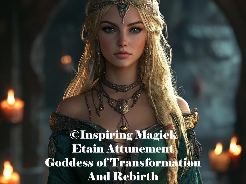 Etain Attunement | Celtic Goddess of Love and Transformation
