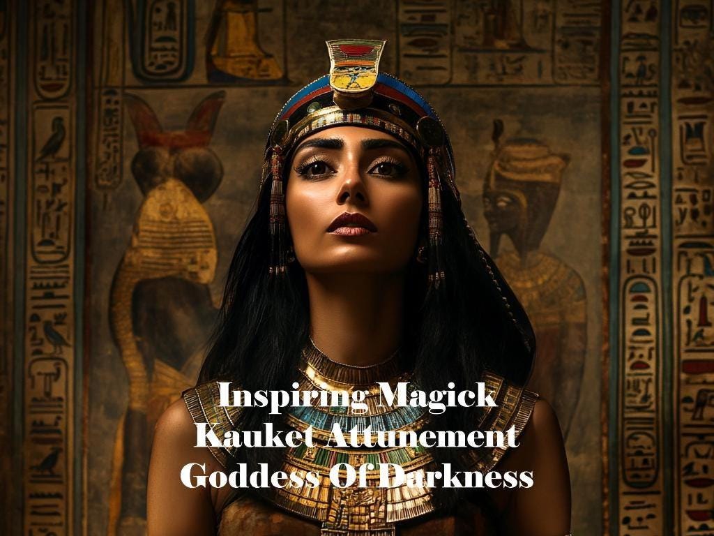 Kauket Attunement for Stillness and Shadow Work | PDF Guide