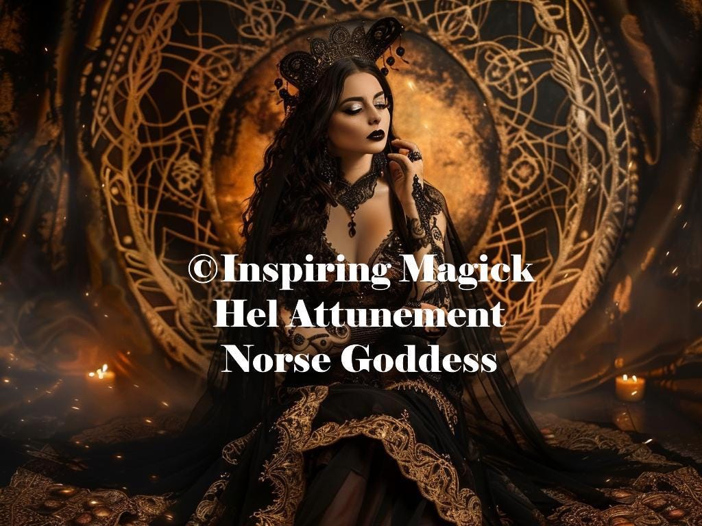Hel Attunement | Norse Goddess of Helheim and Transformation