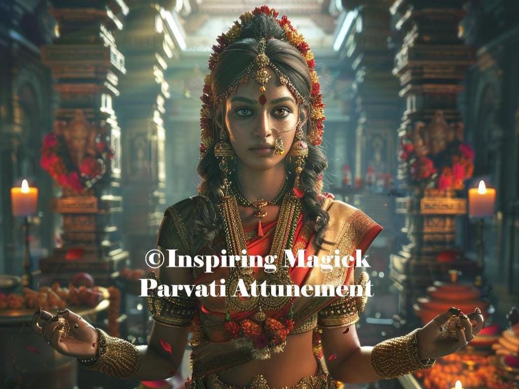Parvati Attunement | Hindu Goddess of Love and Devotion