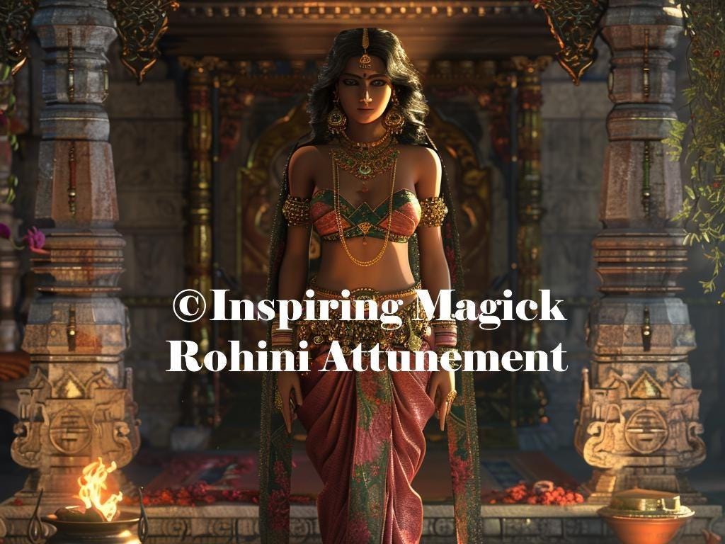 Rohini Attunement | Vedic Goddess of Beauty and Abundance