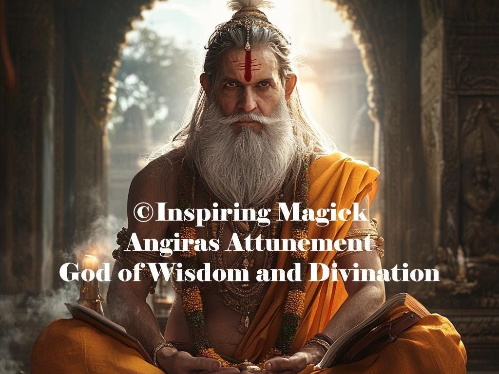 Angira Attunement | Vedic Rishi of Sacred Fire and Wisdom