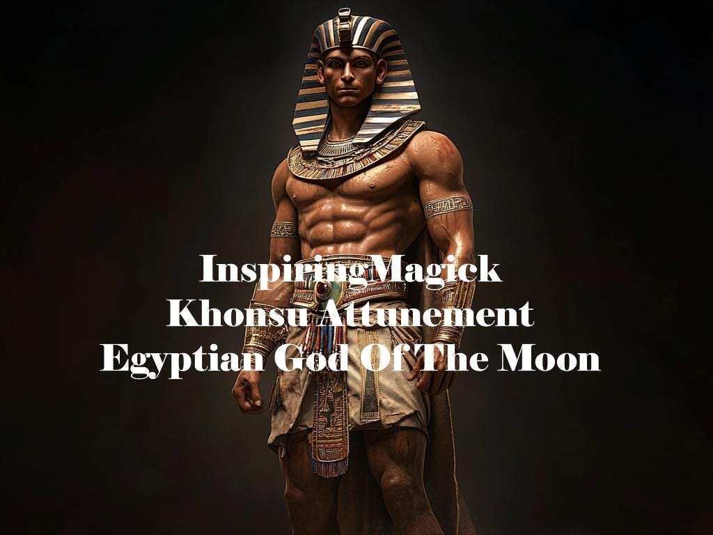 Khonsu Attunement | Egyptian God of the Moon and Time