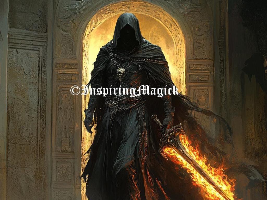 Master Level Fire Wraith Spirit Companion | Digital PDF Report