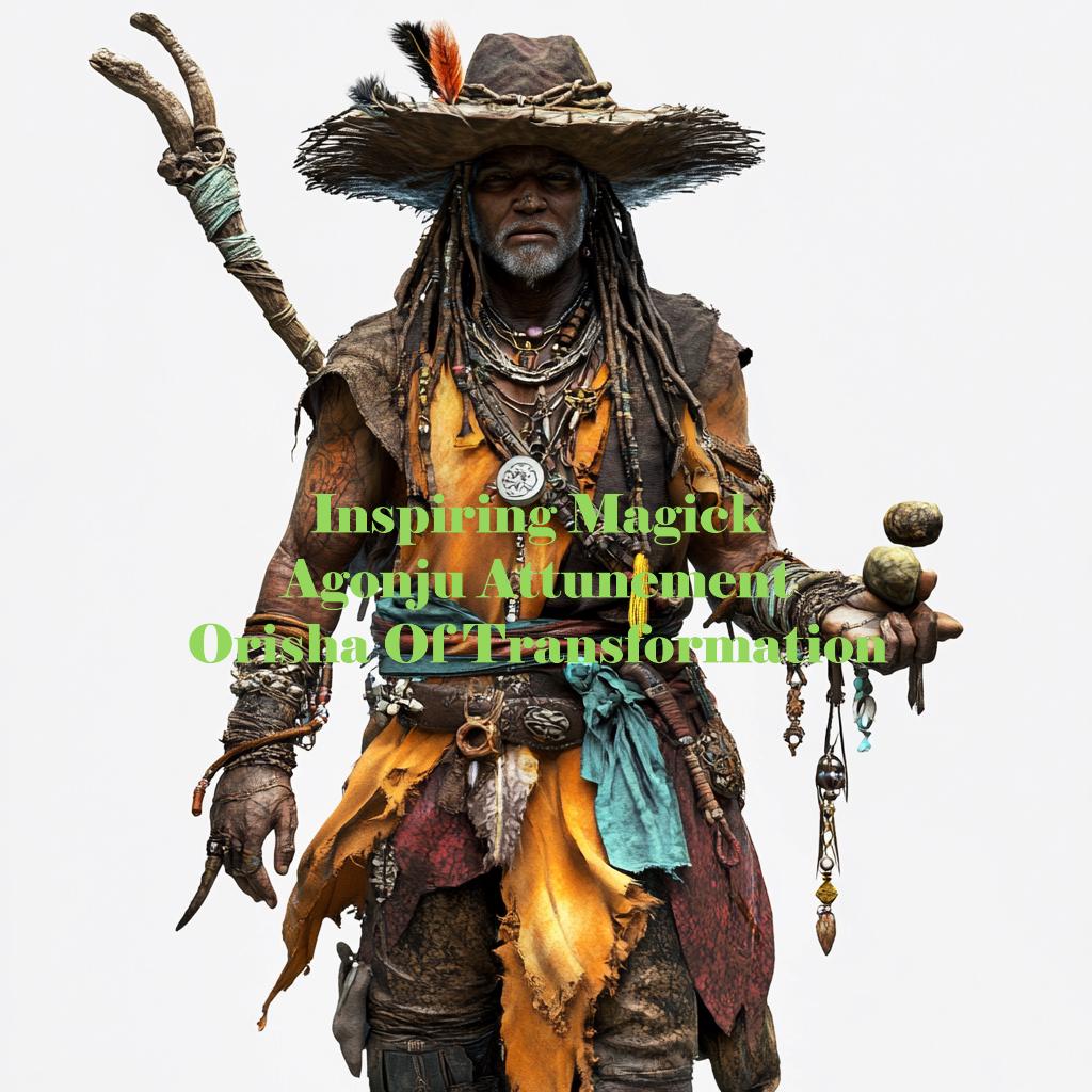 Aganjú Attunement: Orisha of Transformation | PDF Guide