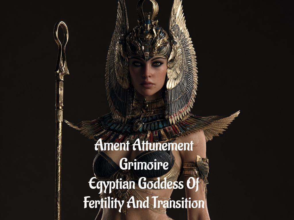 Ament (Amentet) Attunement | Egyptian Goddess of the West and Rebirth