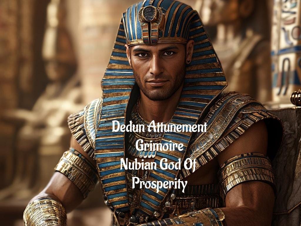 Dedun Attunement Nubian God Of Prosperity PDF Delivery Grimoire PDF Digital