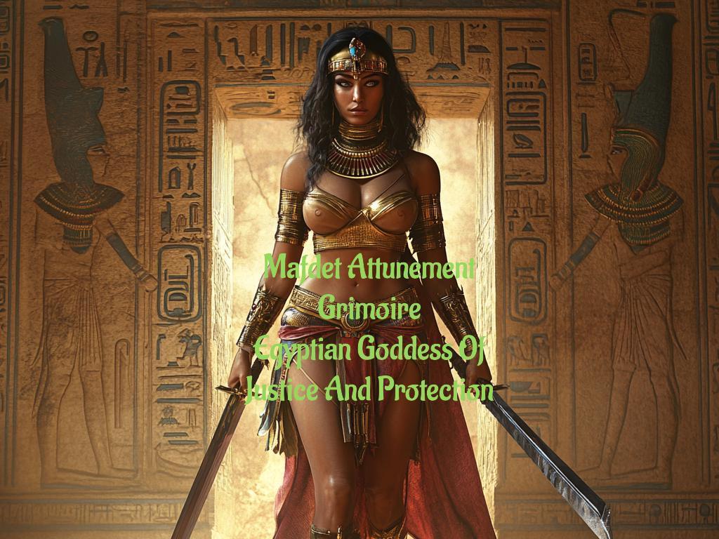 Goddess Mafdet Attunement Egyptian Goddess of Justice