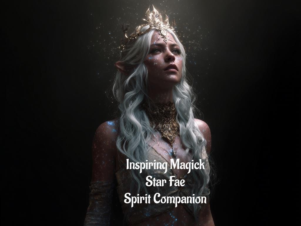 Master Level Female Star Fae Spirit Companion | Best Fit Conjuring