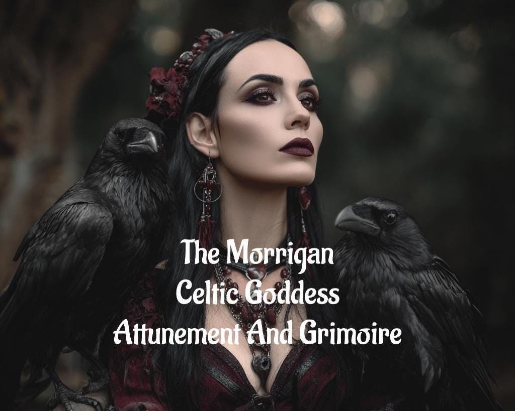 The Morrigan Attunement for Sovereignty and Protection | PDF Grimoire