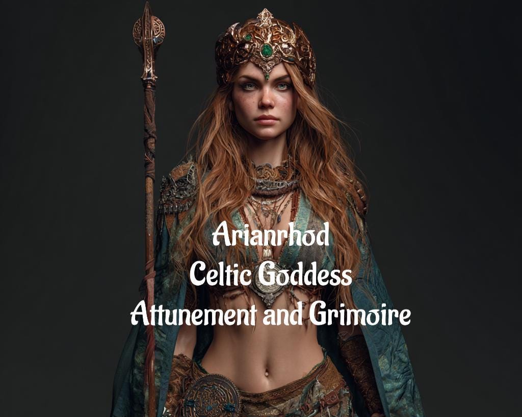 Arianrhod Attunement | Welsh Goddess of Fate and Stars