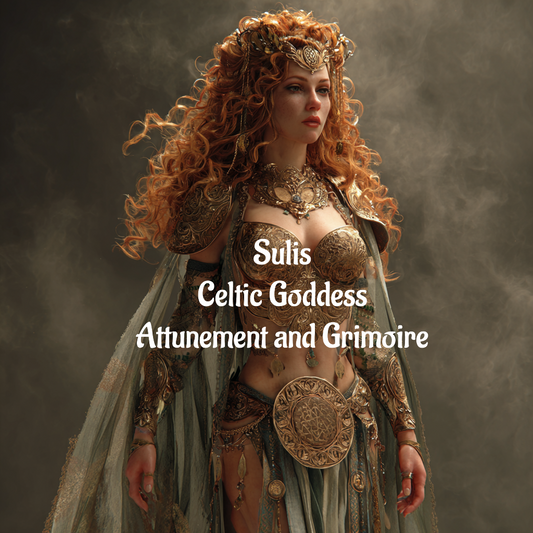 Sulis Celtic Goddess Attunement And Grimoire Digital Service