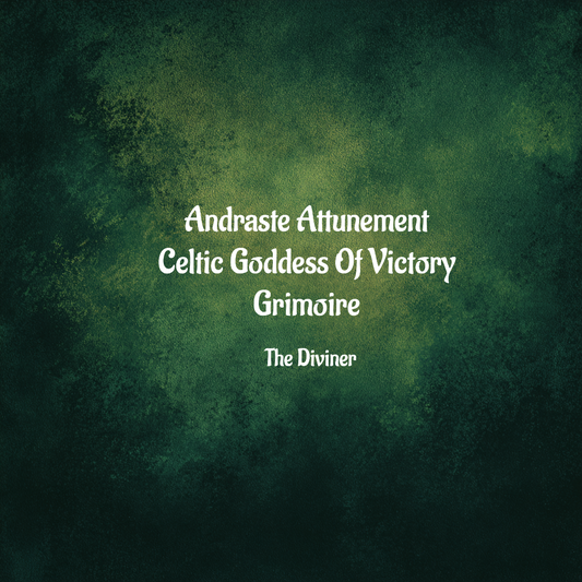 Andraste Attunement Celtic Goddess Top Level Grimoire PDF Delivery
