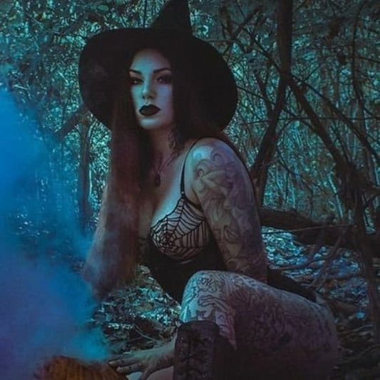 Sexy Witch Spirit. Powerful, Bold spirit Companion. Conjuring. Binding