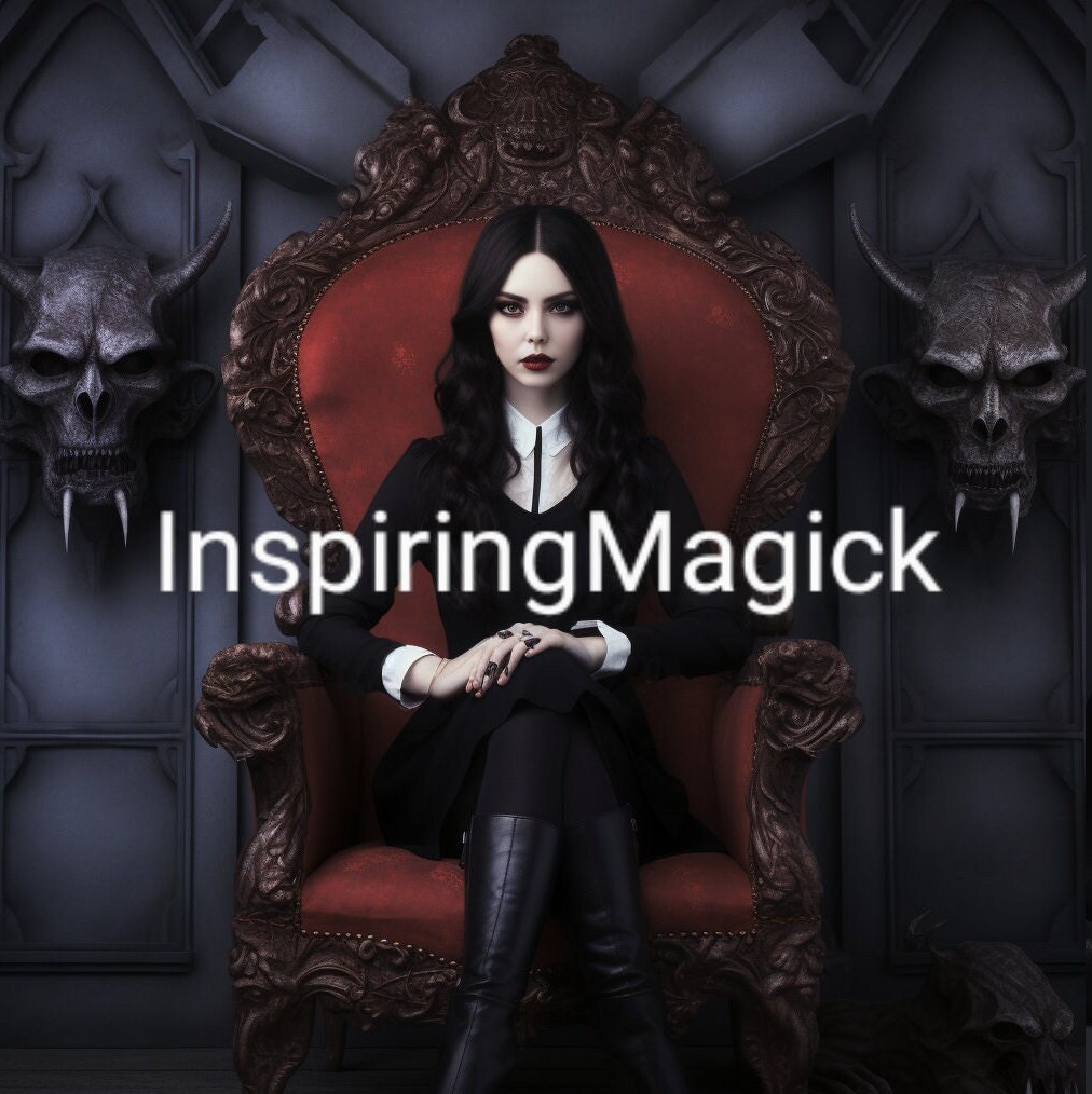 Vampire Queen Spirit Guide. Conjuring. Remote Binding. Protection. Manipulation. Success. Wealth