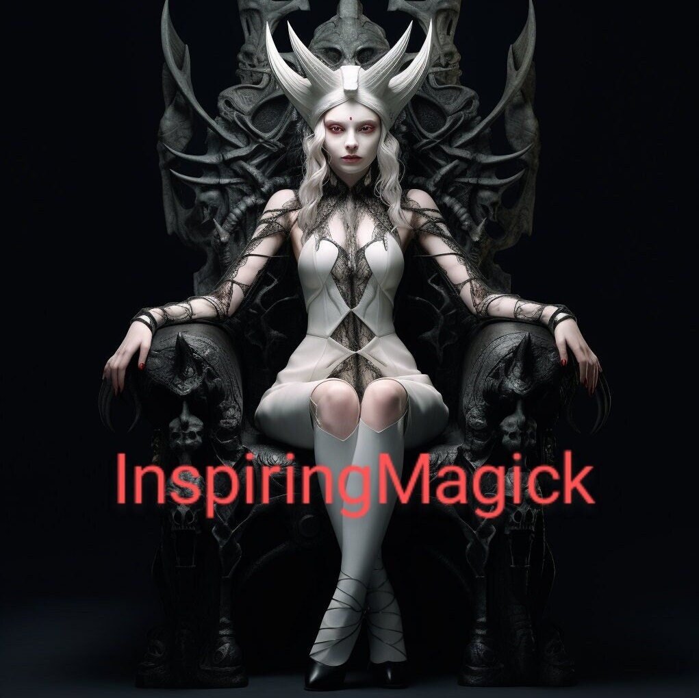 Demon Queen Spirit Companion. Conjuring. Remote Binding. Protection. Revenge. Chaos. Power. Manipulation