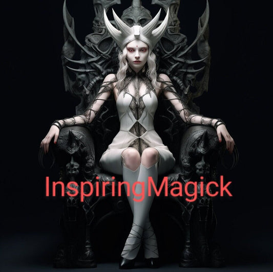 Demon Queen Spirit Companion. Conjuring. Remote Binding. Protection. Revenge. Chaos. Power. Manipulation