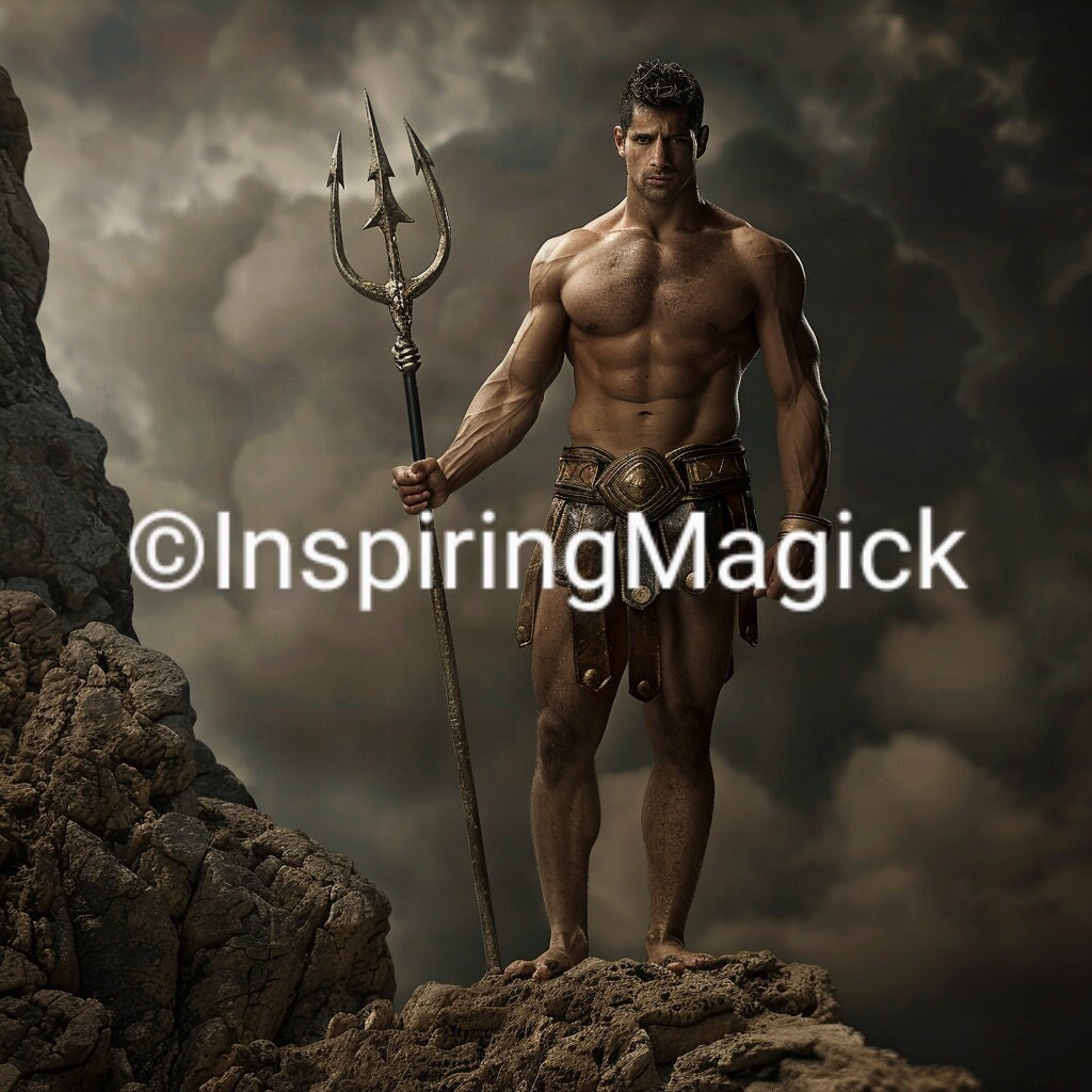 Poseidon Attunement. Greek God Of Strength, Shapeshifting, Immortality and Invulnerability