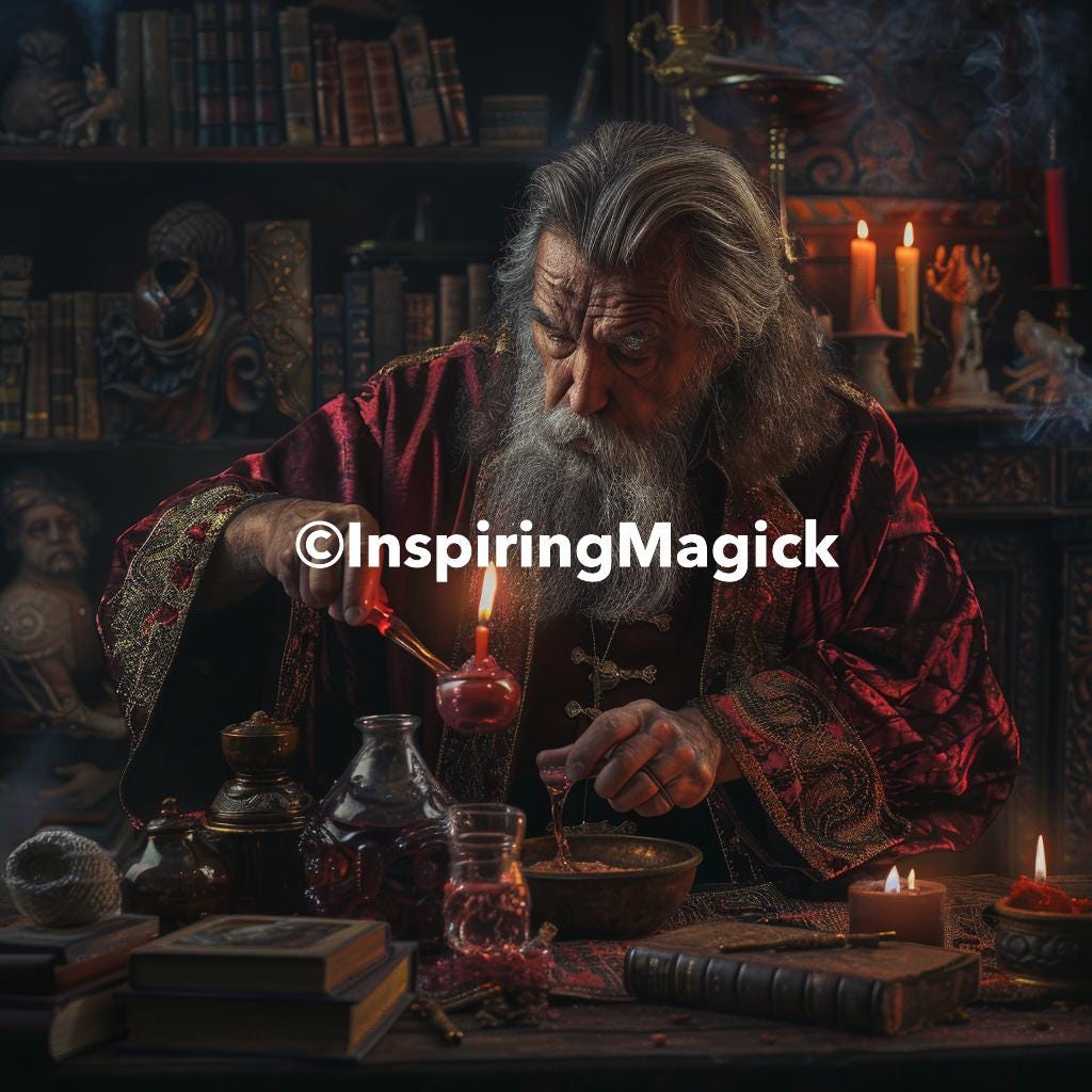 Advanced Spellcraft Wizard. Spirit. Companion. Conjuring Remote Binding