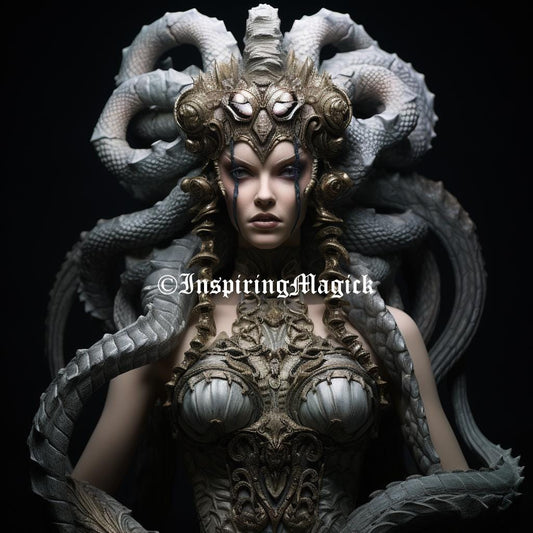 Rare Dark Arts Female Serpent Queen. Conjuring. Remote Binding