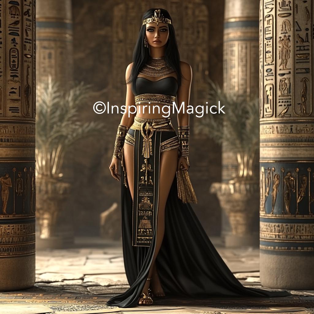 Beautiful Female Egyptian Vampire. Spirit Companion. Pre Conjure. Remote Binding