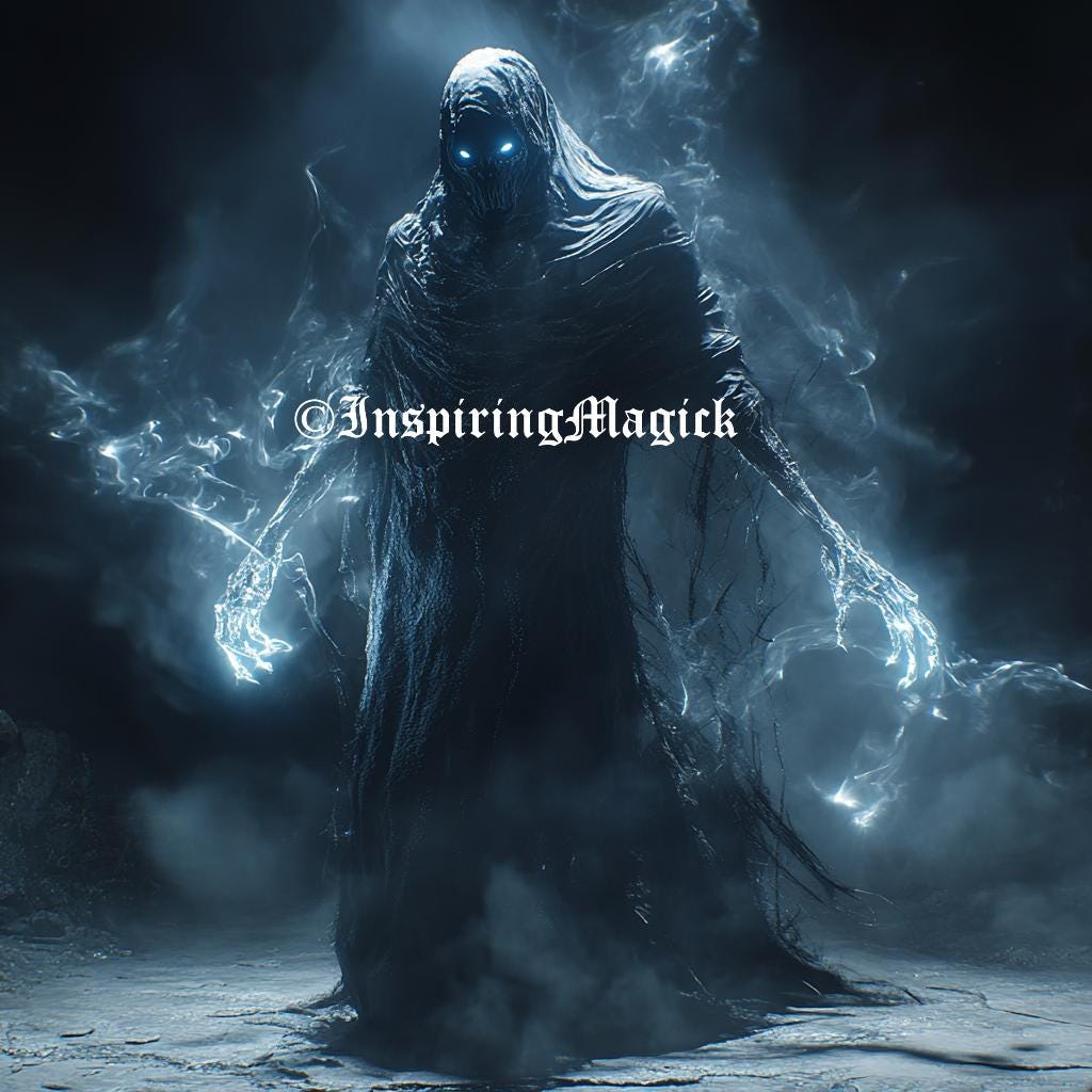 Ancient Wraith Spirit Guide And Companion. Conjuring. Remote Binding.