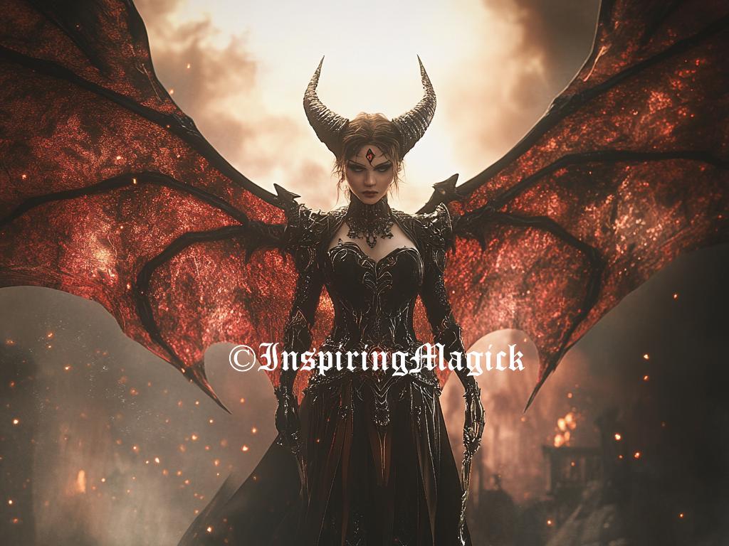 Dark Arts Demon Queen Spirit Guide Companion Conjuring Remote Binding