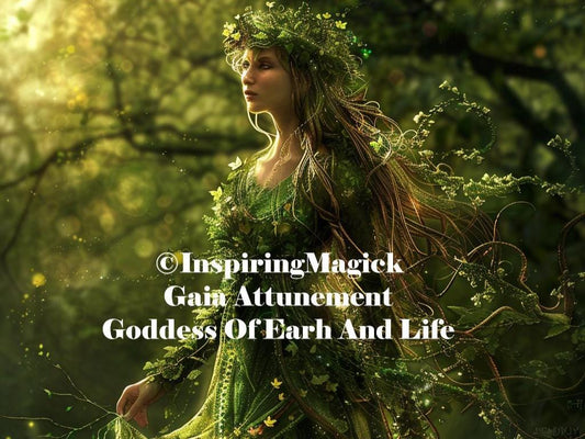 Goddess Gaia Attunement Initiation Greek Goddess of Motherhood Fertility Nature