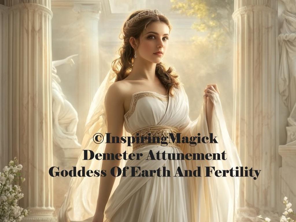 Demeter Attunement Greek Goddess Of Fertility And Earth