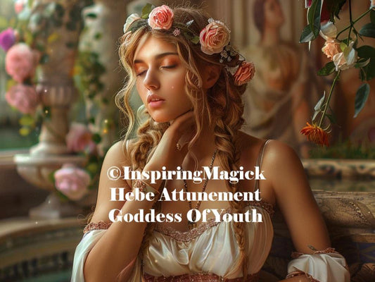 Hebe Attunement. Greek Goddess Of Youth