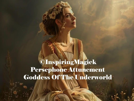 Persephone Attunement Initiation  Greek Goddess Of The Underworld Growth And Transformation