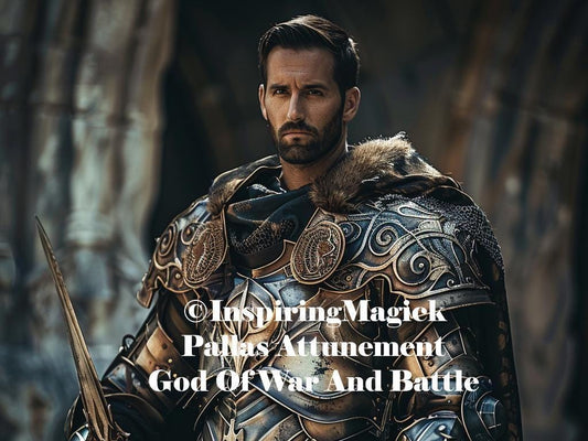 Pallas Attunement Initiation Greek Titan of War And Battle