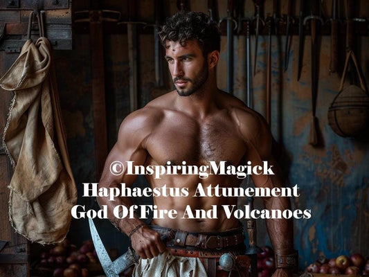 Hephaestus Attunement The Greek God of Fire Craft Creativity Initiation