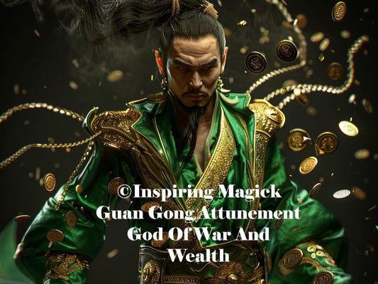 Guan Gong Attunement Chinese God of War Wealth